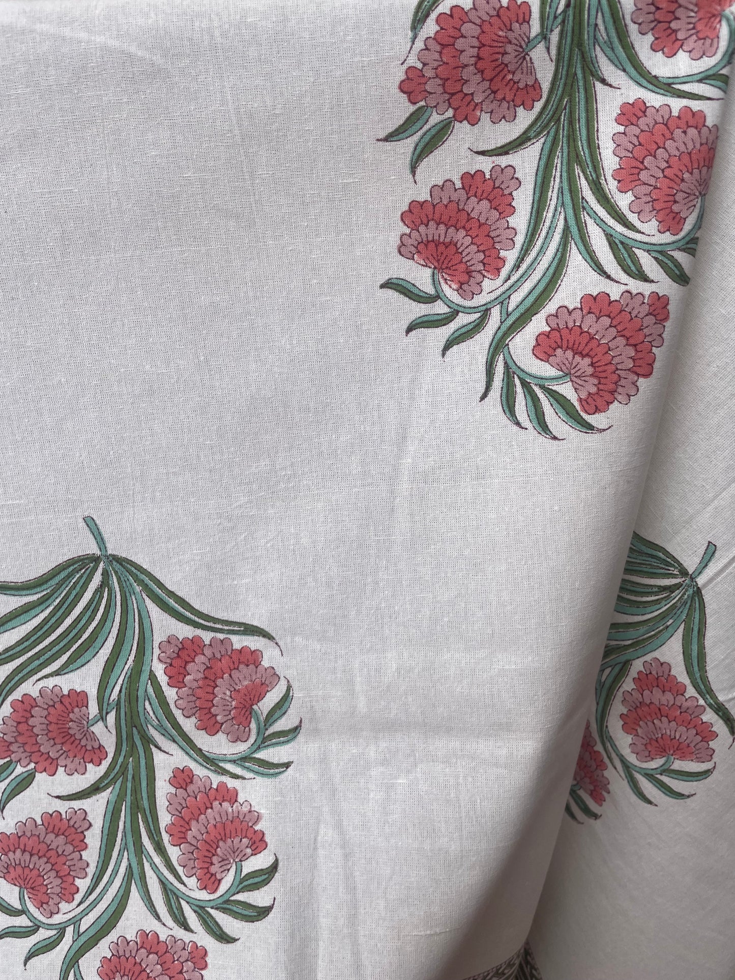 Mantel CHAMELEE ROSA 140x230 6 servilletas