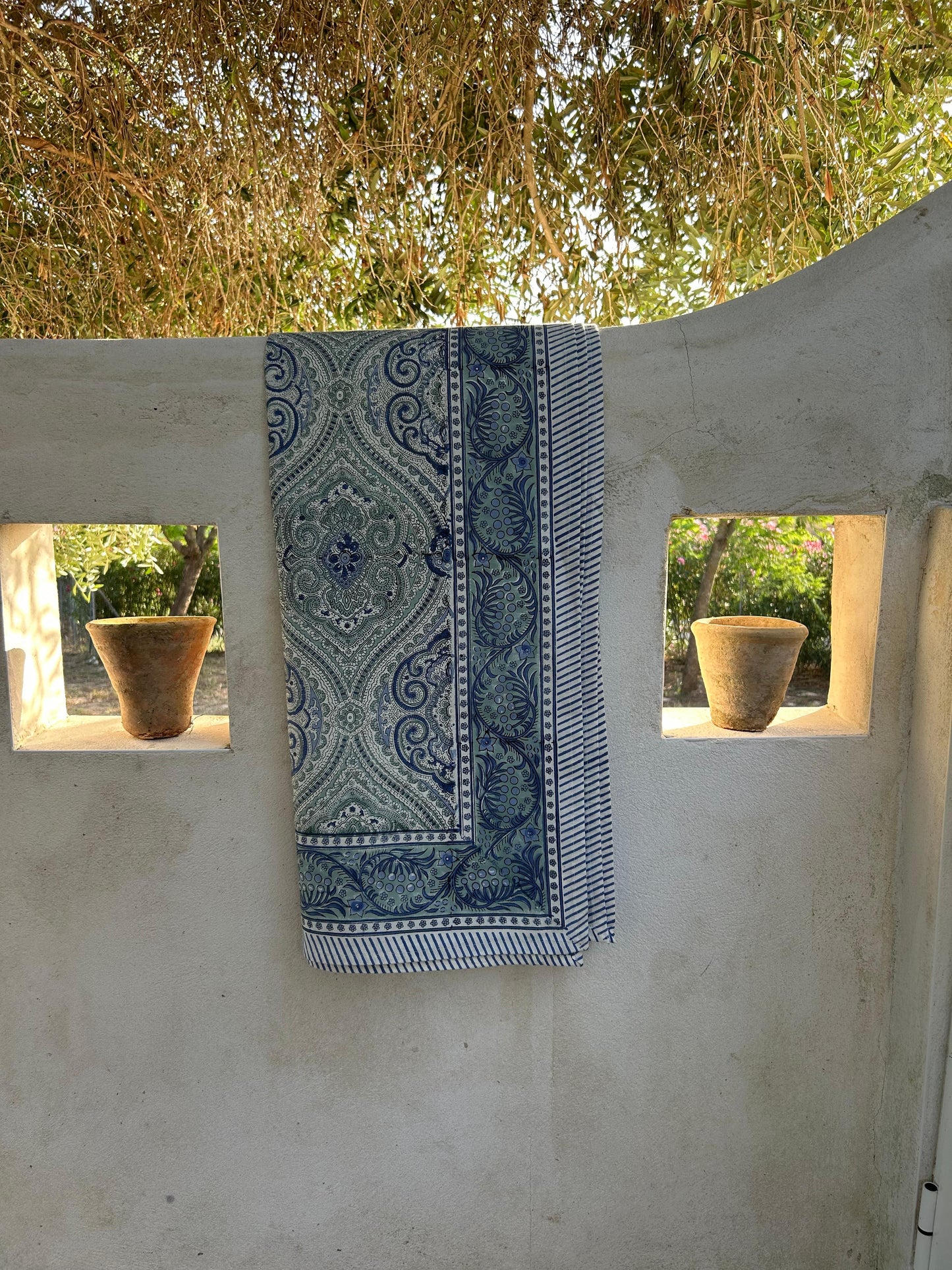 MANTEL AZULINA 180x270