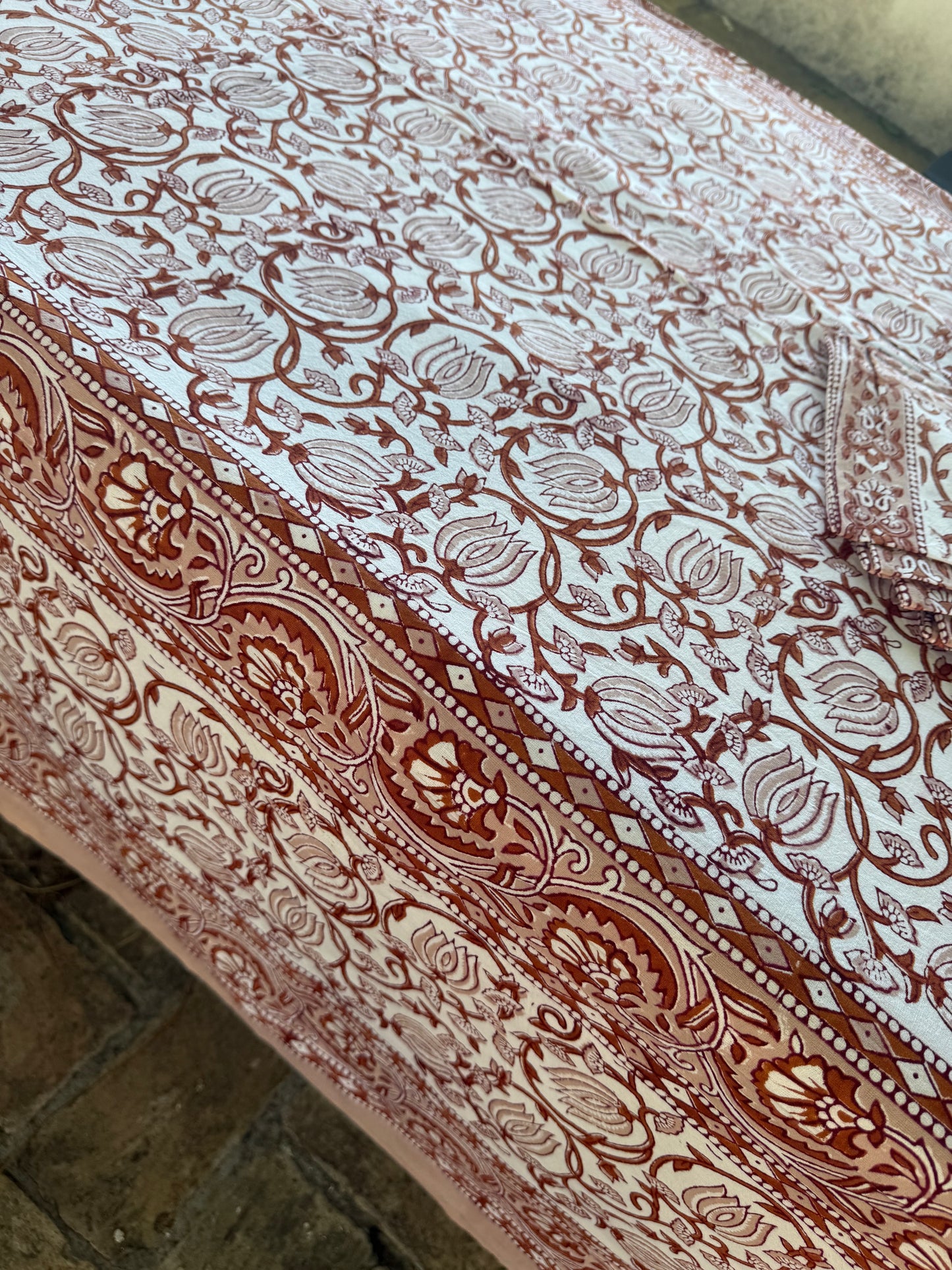 Mantel TERRA 180x300 cm 10 servilletas